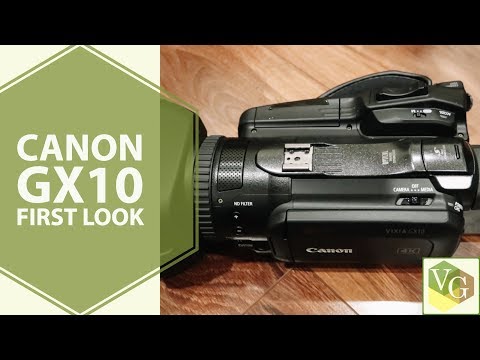 4K Camcorders | Canon GX10 | First Look