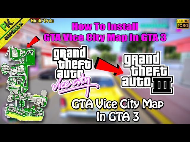 How To Install GTA 3 Map In GTA San Andreas🔥🔥🔥