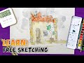 Ever tried free sketching  easy urban sketching tutorial  sketchy brett