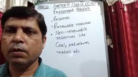 Class IV EVS 20 -10- 2020 by Mr Rupesh Chapter 17