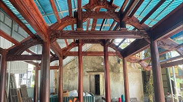 Bán bộ khung nhà lim 3 gian 20 cột 310 củ-0963177806