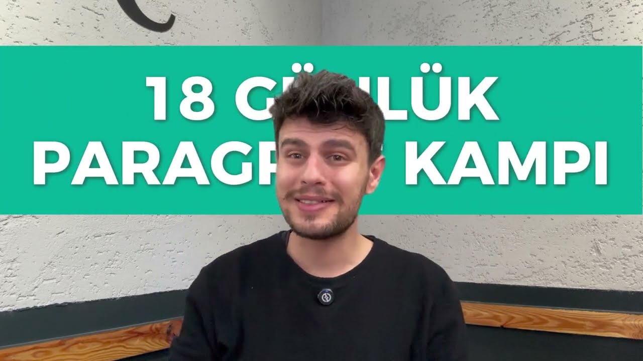PARAGRAF CHALLENGE - 18 Günlük Ücretsiz Paragraf Kampı (Ücretsiz PDF)