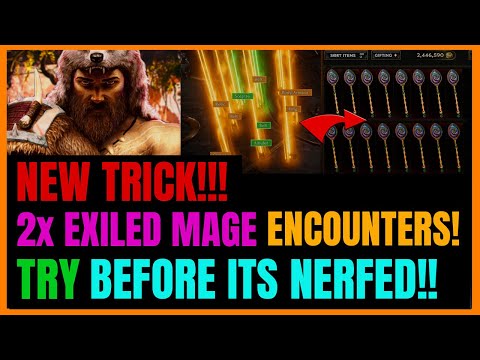 Last Epoch 1.0: NEW Farming Trick!! DOUBLE Our Exiled Mage Encounters!