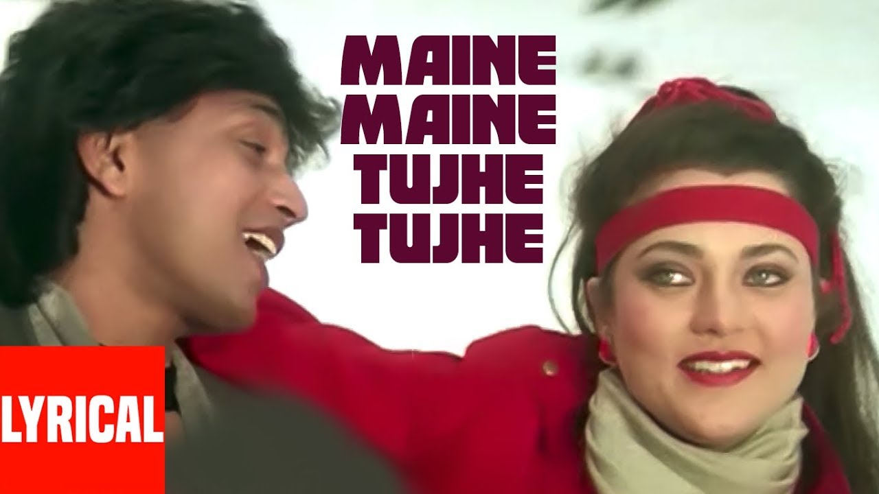 Maine Maine Tujhe Tujhe Lyrical Video  Commando  Alisha Chinai Vijay Benedict  Mithun Mandakini