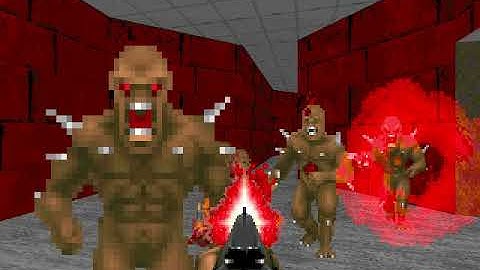 Ultimate Doom - Episode 3 - Map 1 "Hell Keep" - Ultra-Violence