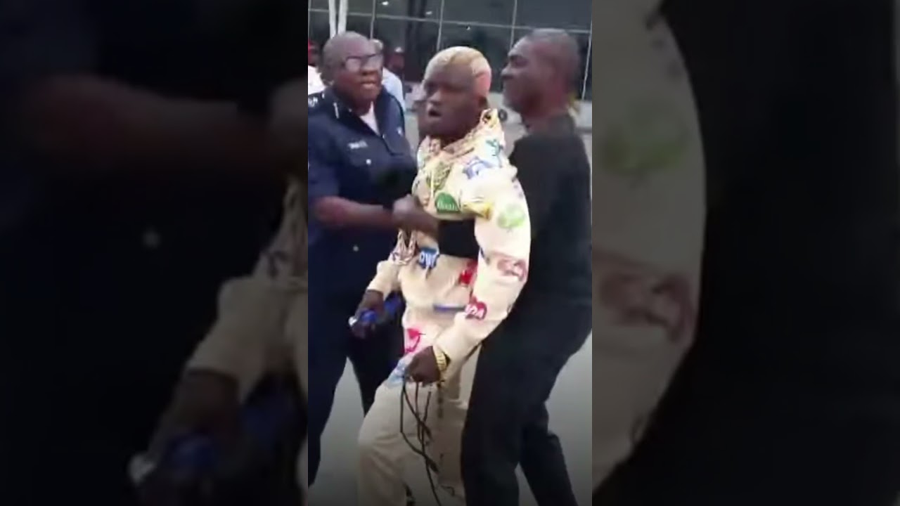 😳 Portable Almost F!ghts at Port Harcourt Airport 😂 