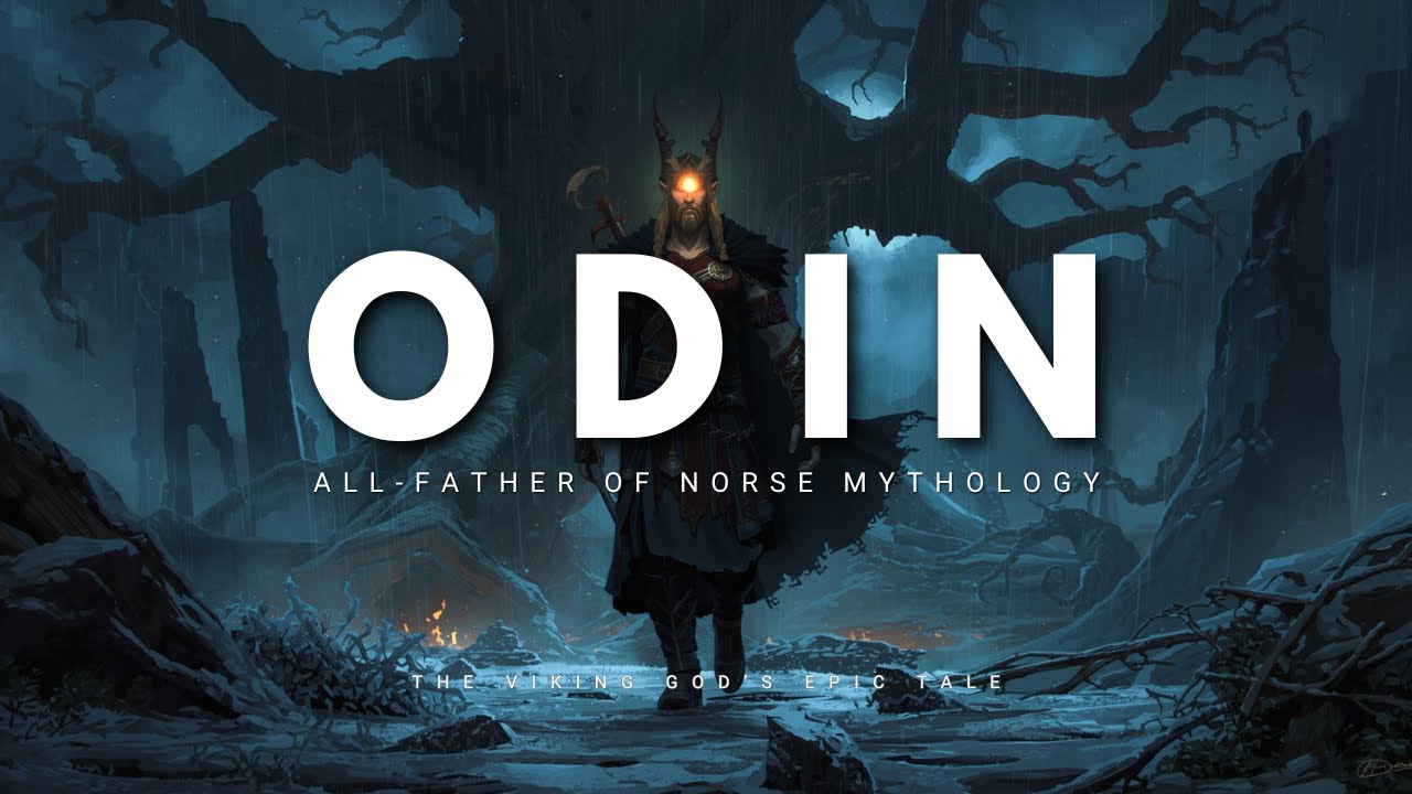 ⚡ Odin: All-Father of Norse Mythology | The Viking God’s Epic Tale ⚡