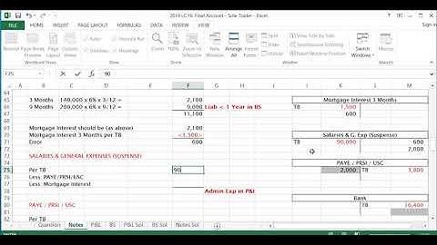 Sole Trader Q1 - 2014 Leaving Cert Higher Level
