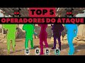 TOP 5: OPERADORES DO ATAQUE Y5S1 | #NerdTodoDia VEDA #30 || RAINBOW SIX SIEGE