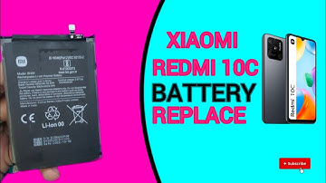 XIAOMI REDMI 10C BATTERY REPLACEMENT | HOW TO REPLACE REDMI 10C BATTERY #repair #redmi #new
