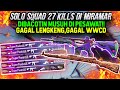 SOLO VS SQUAD 27 KILL DIBACOTIN DIPESAWAT⁉️ NIAT LENGKENGIN SEPERTI BENNYMOZA MALAH KENA KUALAT wkwk