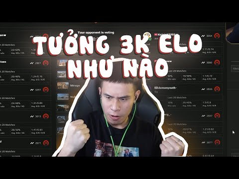 (CSGO) TƯỞNG 5 THẰNG 3K ELO BẮN NHƯ NÀO