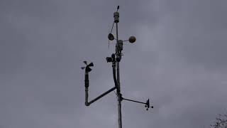 Mast with Variety of Anemometers | 1/9/2020