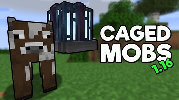 Caged Mobs Mod Spotlight - Minecraft 1.16.4