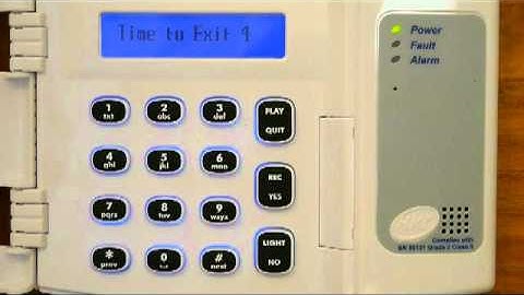 Centaur Alarms HKC SecureWave Quick Settings