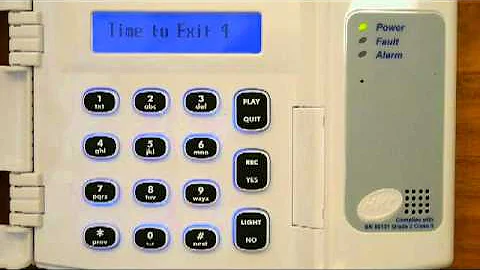 Centaur Alarms HKC SecureWave Quick Settings