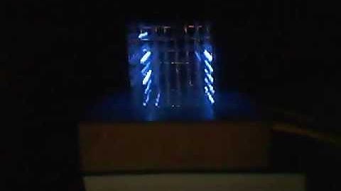 8x8x8 LED Cube Spectrum Analyzer - Equinox, Scrillex