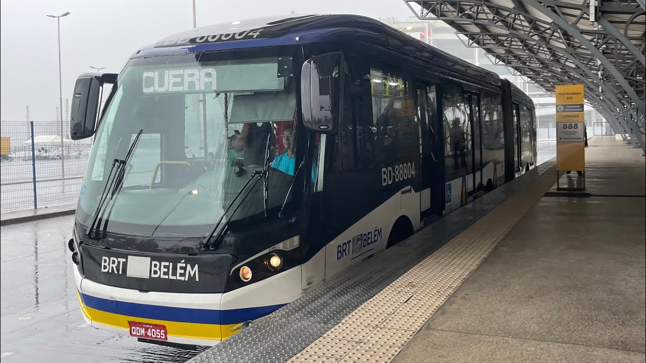 NA ROTA #04 | BD-88804 Belém Rio Transportes Millennium BRT Articulado