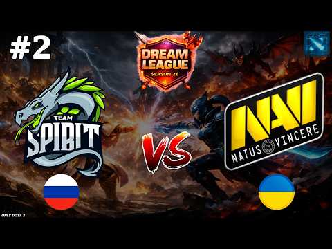 КЕРРИ ВОЙД ОТ ДРАКОНОВ | Spirit vs NaVi #2 (BO2) DL S28