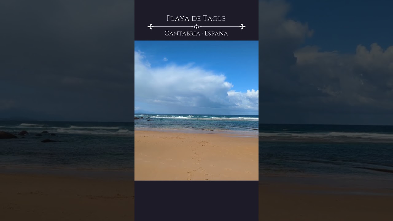 🌍 España Travel Vlog · 5/15 Playa de Tagle en Cantabria · Un pequeño PARAÍSO en el Mar Cantábrico ·