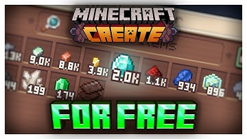 Building a Machine that makes INFINITE RESOURCES (Minecraft Create 6.0)