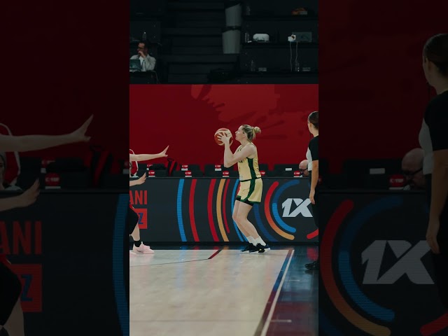 Ball moves, everyone connects #Sami #hits 🎯#FIBA #WWCQ #2026 #AUS #shorts #basketball #japan #canada