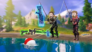 Using ONLY Fishing Loot To Win! | Fortnite