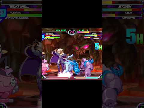 MvC2: Romneto - Storm + Tron Deadbody Autocorrect Reverse Trijump to Assist Kill .:7.13.25:.