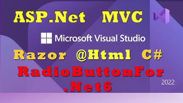 RadioButtonFor Helper @Html numa aplicação ASP.Net MVC .Net6,  C#. Visual Studio 2022 (#3)