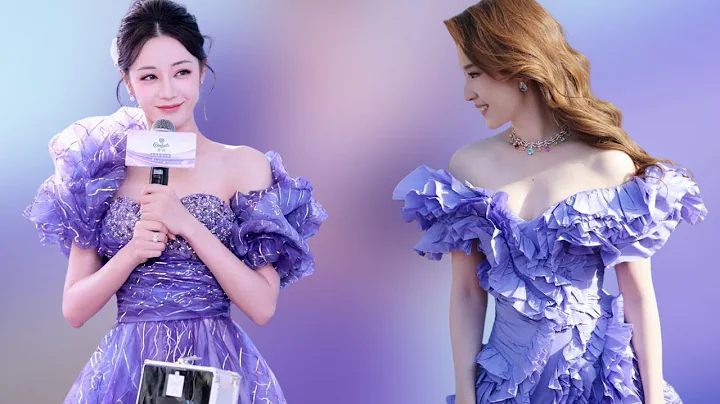 Dilraba shows off sweet andgorgeous beauty at the event,wearing a dress reminiscent of Liu Yifei - DayDayNews