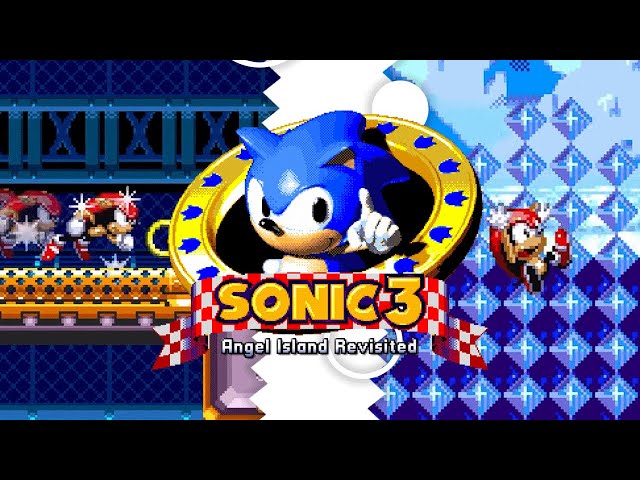 Extra Slot Mighty in Sonic 3 A.I.R (v5.15 Update) ✪ Full Game Playthrough  (1080p/60fps) 