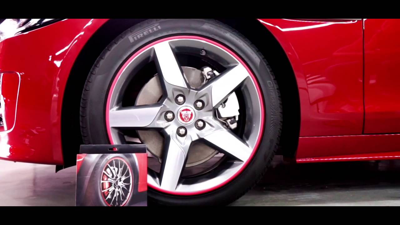 Rimblades Alloy Wheel Rim Protectors Red