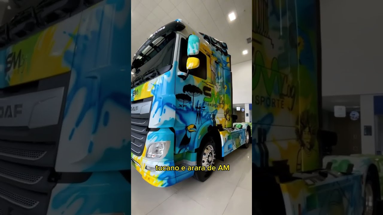 DAF celebra 10 anos de Brasil com série limitada do caminhão XF