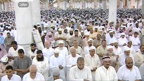 صلاة العشاء الجمعة 24-9-1434 الشيخ د. علي الحذيفي (من سورة الواقعة)