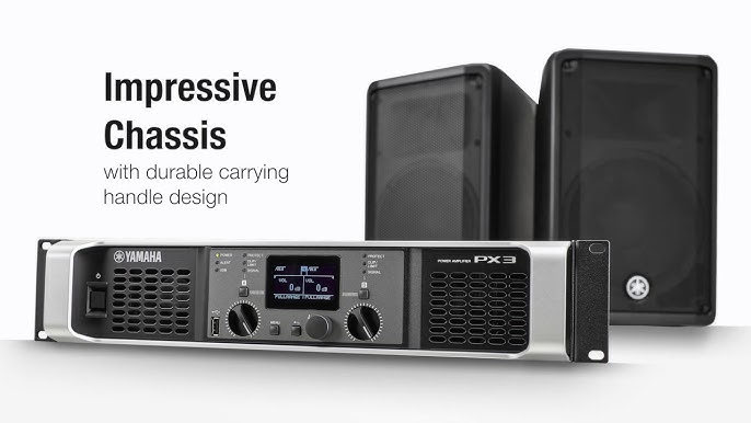 Yamaha px series power amplifiers professional audio - YouTube