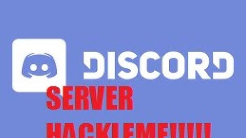 Sunucu patlatma dersi Discord (Hackerlik dersi)