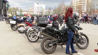 В Коми открыли мотосезон «Тулыс-2023». В Сыктывкар съехались свыше 120 мотоциклистов.