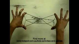 How to String games: how to do a butterfly or moth string figure