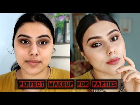 Perfect Makeup For Parties ||cuffsnlashes