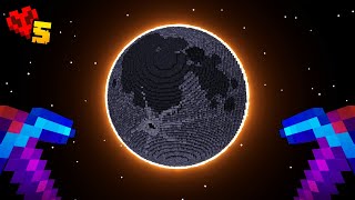 How I built a FUNCTIONAL Solar Eclipse in Hardcore Minecraft