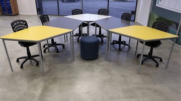 Meet your modular, flexible classroom table system: The Connect Table