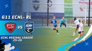 FC EUROPA FC ECNL RL G11 VS READING RAGE SURF G11 ECNL RL ECNL Regional League