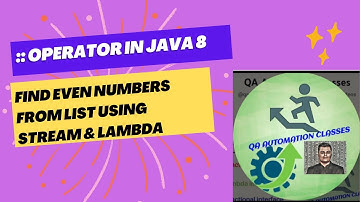 Java 8 Interview Questions| Find Even Number from List
