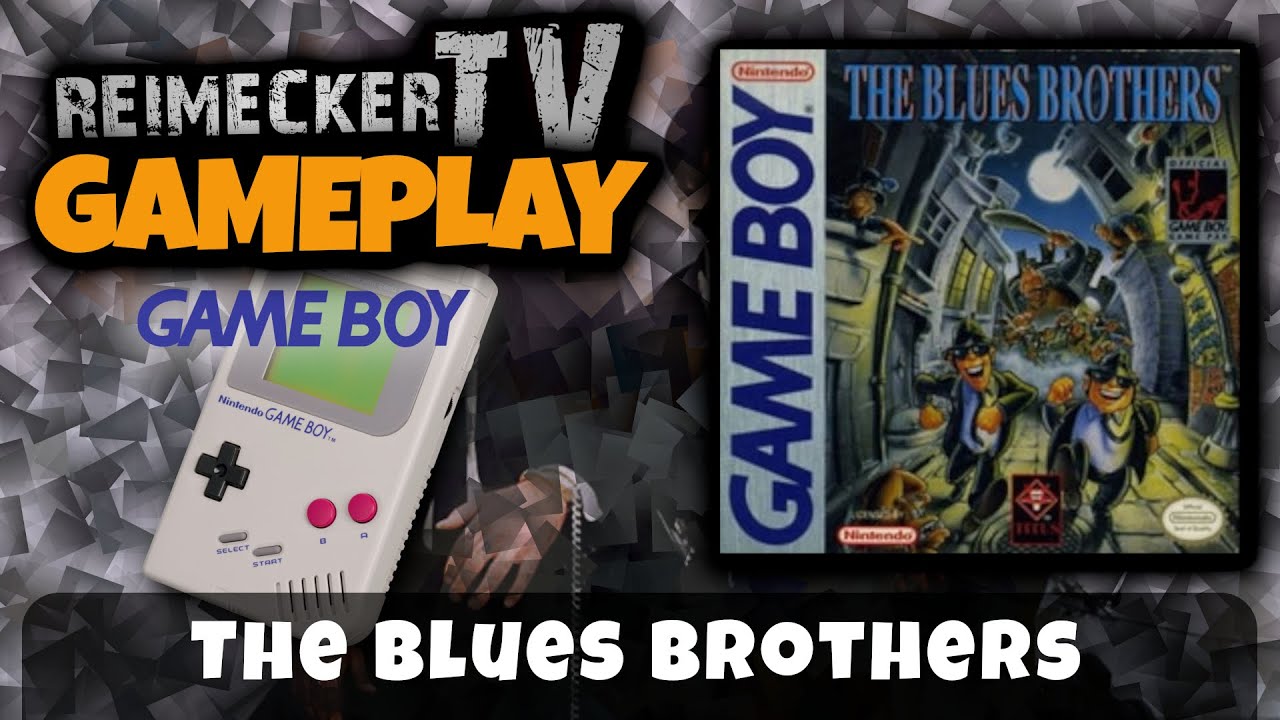Jeu Game Boy The Blues Brothers - Version Loose PAL - Bon État - GameBoy Original