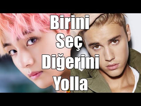 Aynı İsimli Şarkılar K-POP VS İngilizce POP l Birini Seç Diğerini Yolla