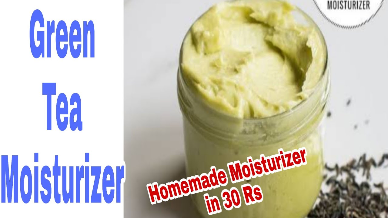 Natural Homemade Green Tea Face Cream YouTube