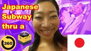 Japanese Subway on a 360 Video! (See description!)
