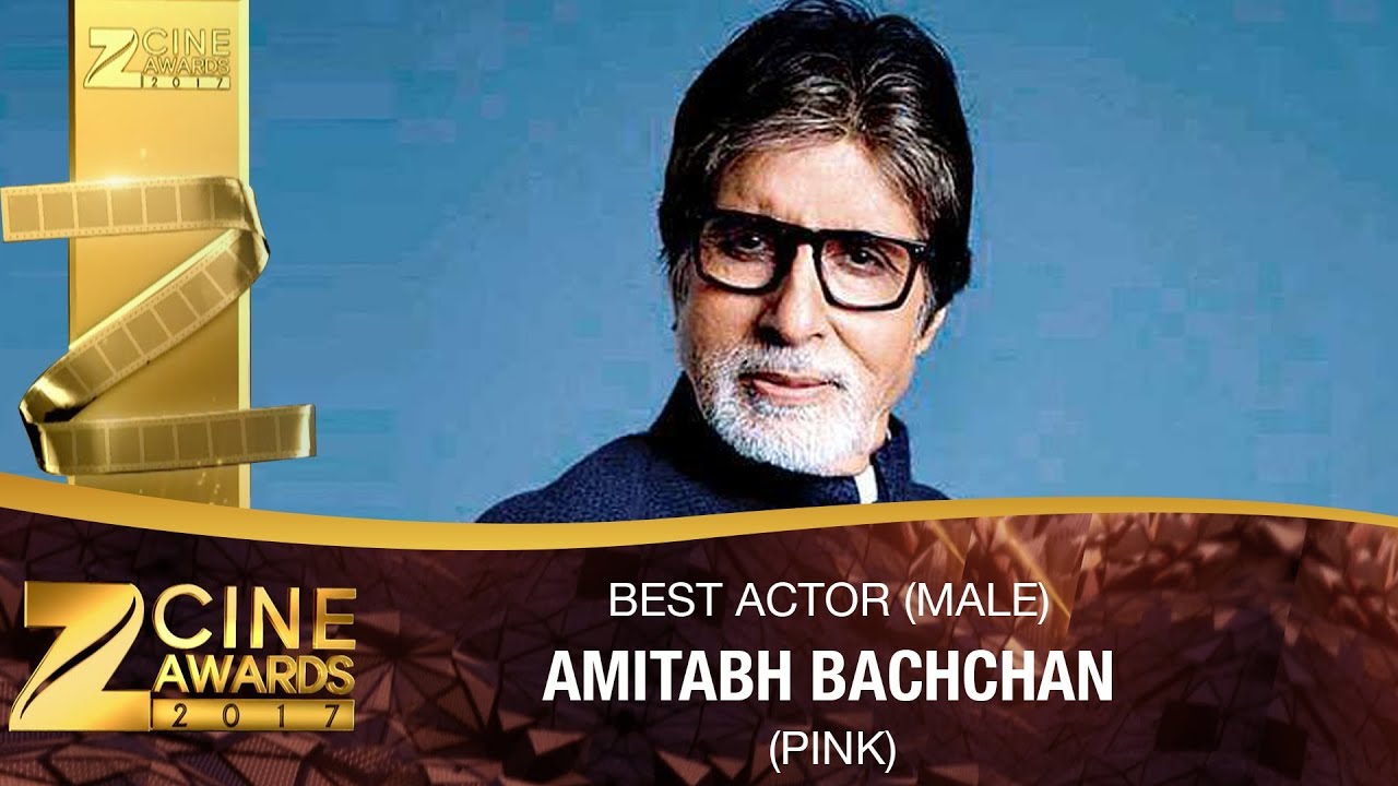 Amitabh Bachchan for PINK | Best Actor Male | Zee Cine Awards 2017
