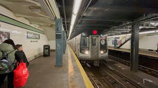 R160 (G) train ride from Flushing ave to Clinton-Washington ave