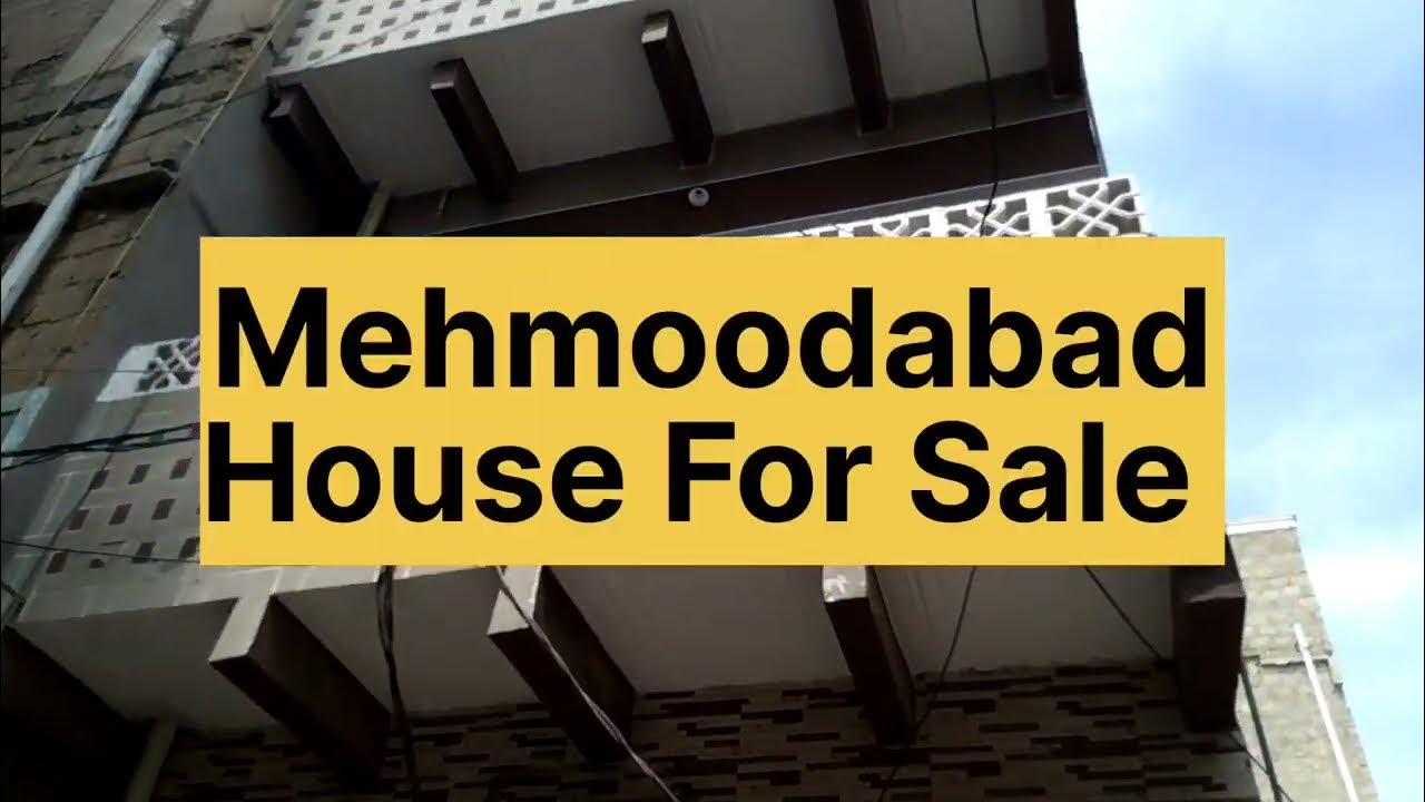 House 🏠 For Sale Mehmoodabad liyaqt ashraf colony no 2 Near Naseeb biriyani YouTube